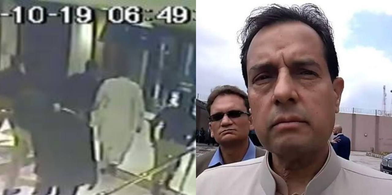 Cctv Footage Of Safdar S Arrest Goes Viral Shows Cops Breaking Into