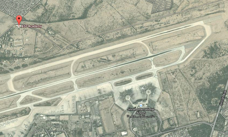 Pehlwan Goth Karachi Map Firing At Asf Camp;Karachi Airport Flight Operations Suspended- Parhlo