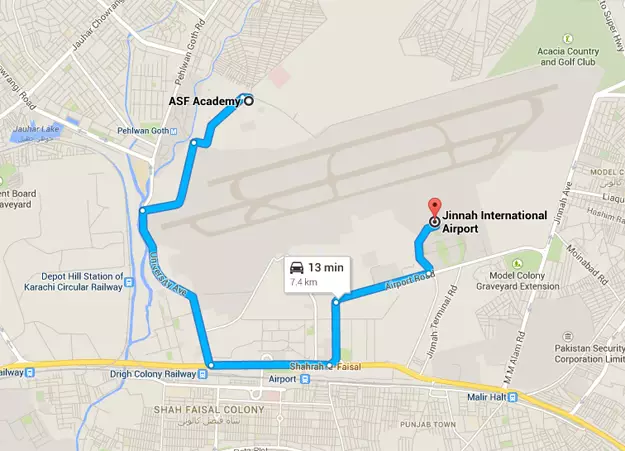 Pehlwan Goth Karachi Map Firing At Asf Camp;Karachi Airport Flight Operations Suspended- Parhlo