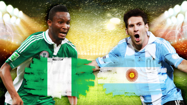 Image result for photo of argentina vs nigeria