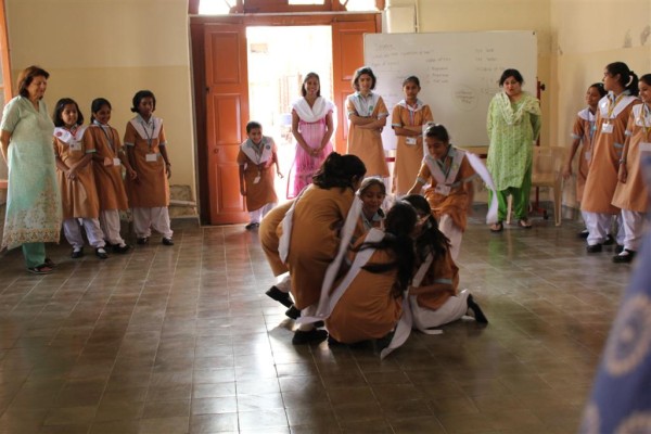 All Girls School Class Photo