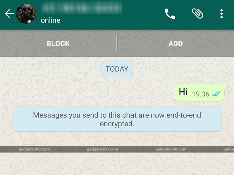whatsapp encrypted messages