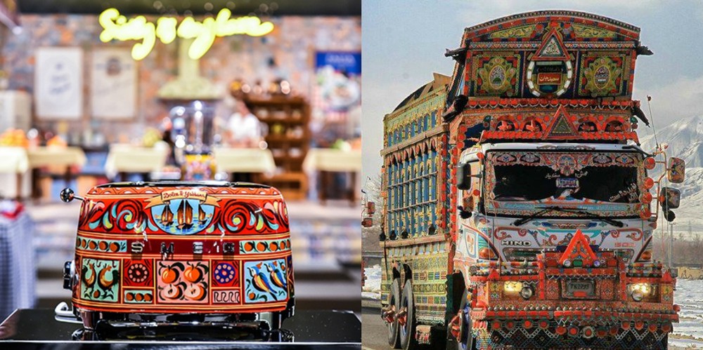 An Italian Home Appliance Collection Inspired By Pakistani Truck