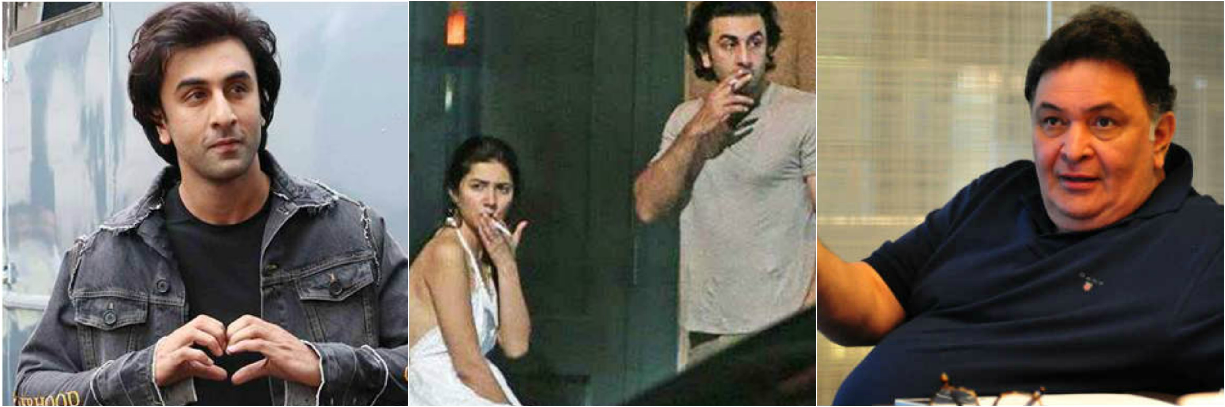 Ranbir Kapoor And Rishi Kapoor Break Silence On The Mahira Issue ranbir kapoor and rishi kapoor break