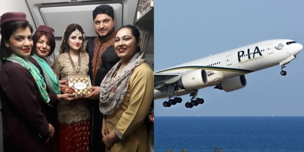 Pia Welcomed This Couple Who Went Straight To Board A Flight After Getting Married With Such A Sweet Gesture