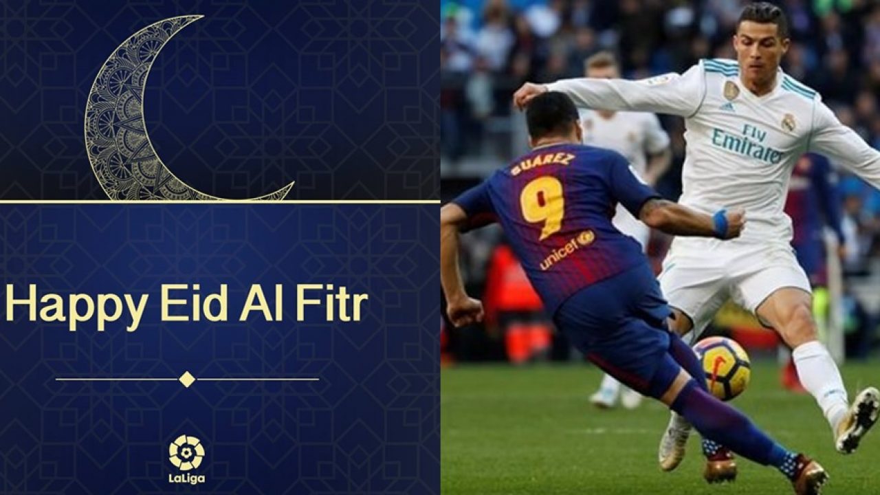 Spanish Football League Liga Wished Eid To Muslims In Urdu And