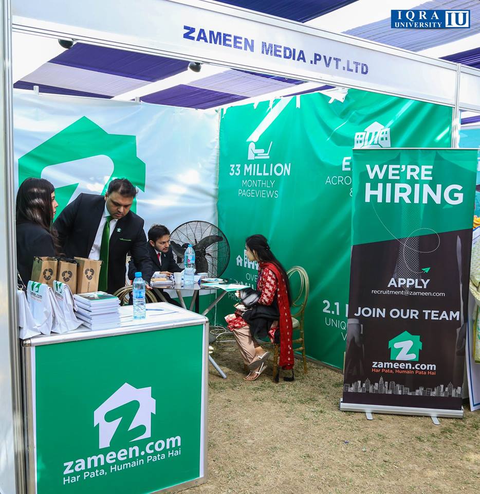 Iqra Uni's Job Fair and Business Startup Expo 2019 Is Ready To Make
