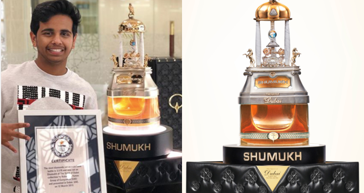 $1.3 million perfume launched in Dubai