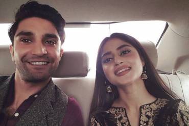 Get Ali Ahad Raza Mir Wedding Real Sajal Ali Wedding Pics Gif