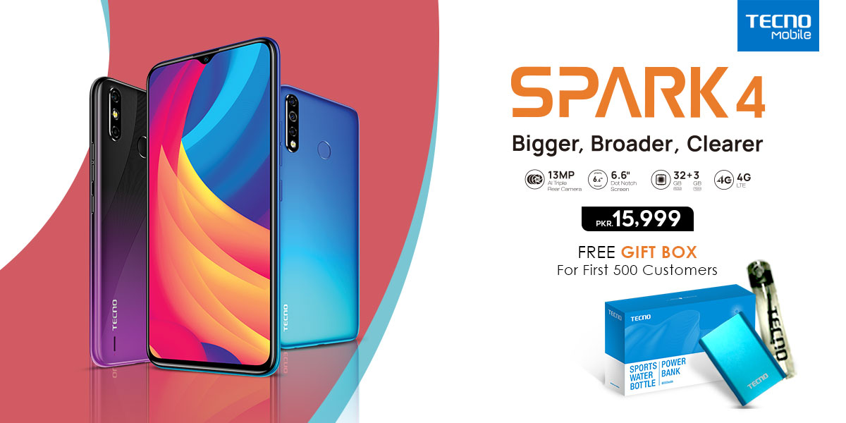 tecno spark 4 128gb price in pakistan whatmobile