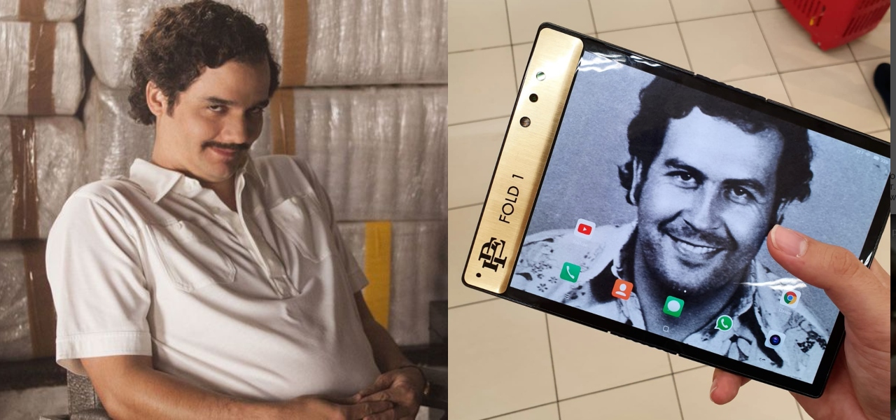 escobar flip phone