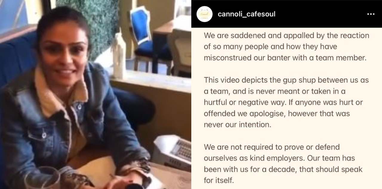 We Reject Apology Letter Of So-Called 'Angrez' Of Café Cannoli & Oh God ...