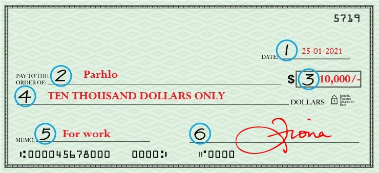 How To Write A Cheque In 6 Easy Steps