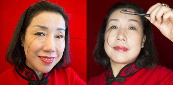 Woman With The Worlds Longest Eyelashes Breaks Her Own Record With 8 Inch Eyelashes 