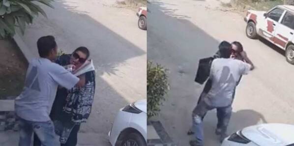 WATCH: Woman Robbed Outside Her House & Physically Assaulted As She Resists