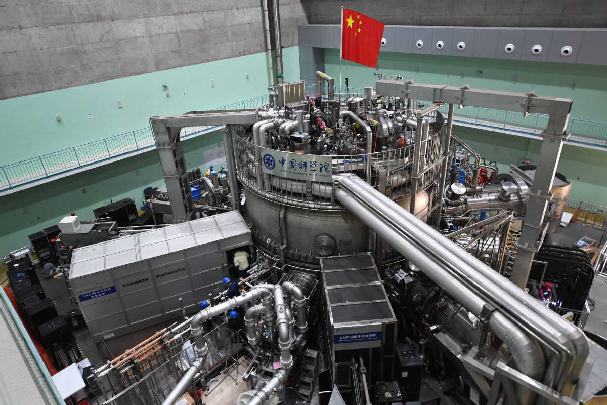 China Switches On Its 'Artificial Sun' & It Is Five Times Hotter Than ...