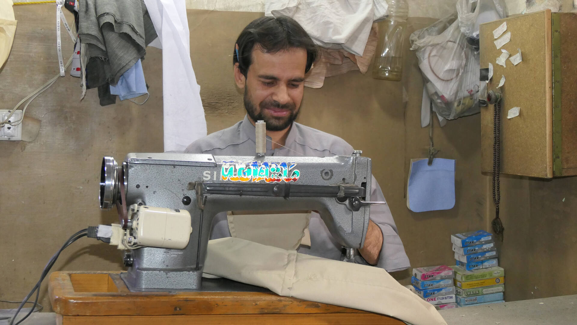 Deaf Tailor Opens Own Shop In Quetta To Empower Workers With Hearing ...