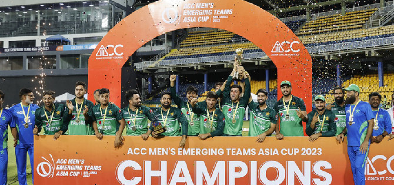 Pakistan A Defeated India A In ACC Emerging Asia Cup Final