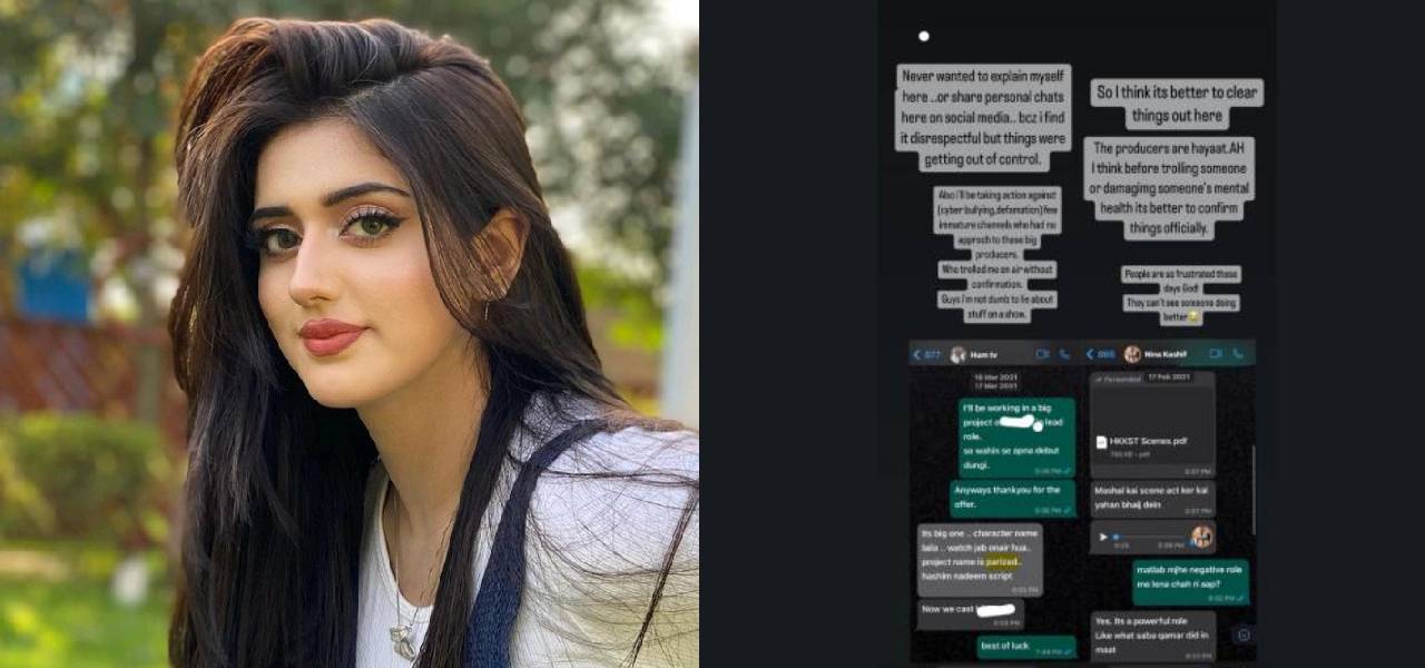 Jannat Mirza Shares Proof Of Getting Offers From Producers