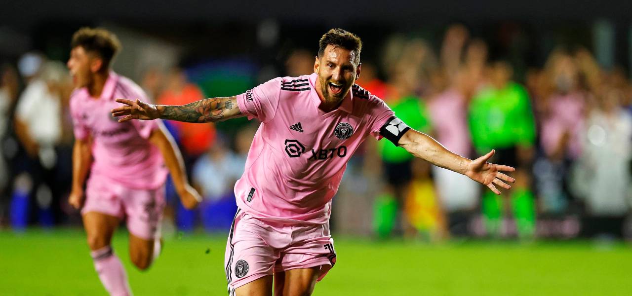 Lionel Messi's Winning Debut Goal For Inter Miami