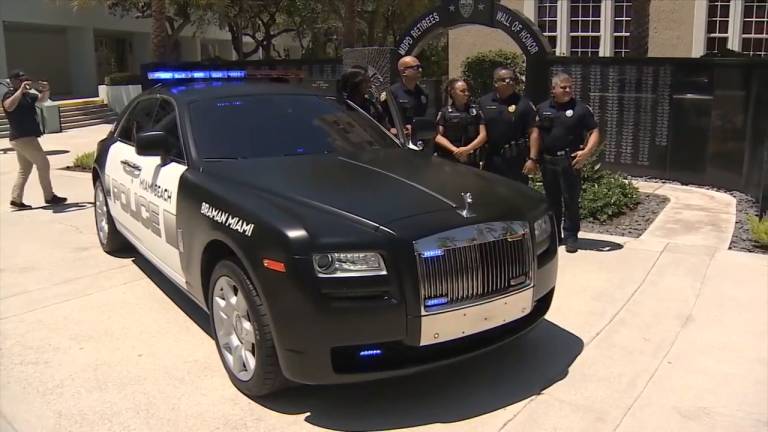 Miami Beach Police Unveiled The First Rolls-Royce Police Car - Parhlo